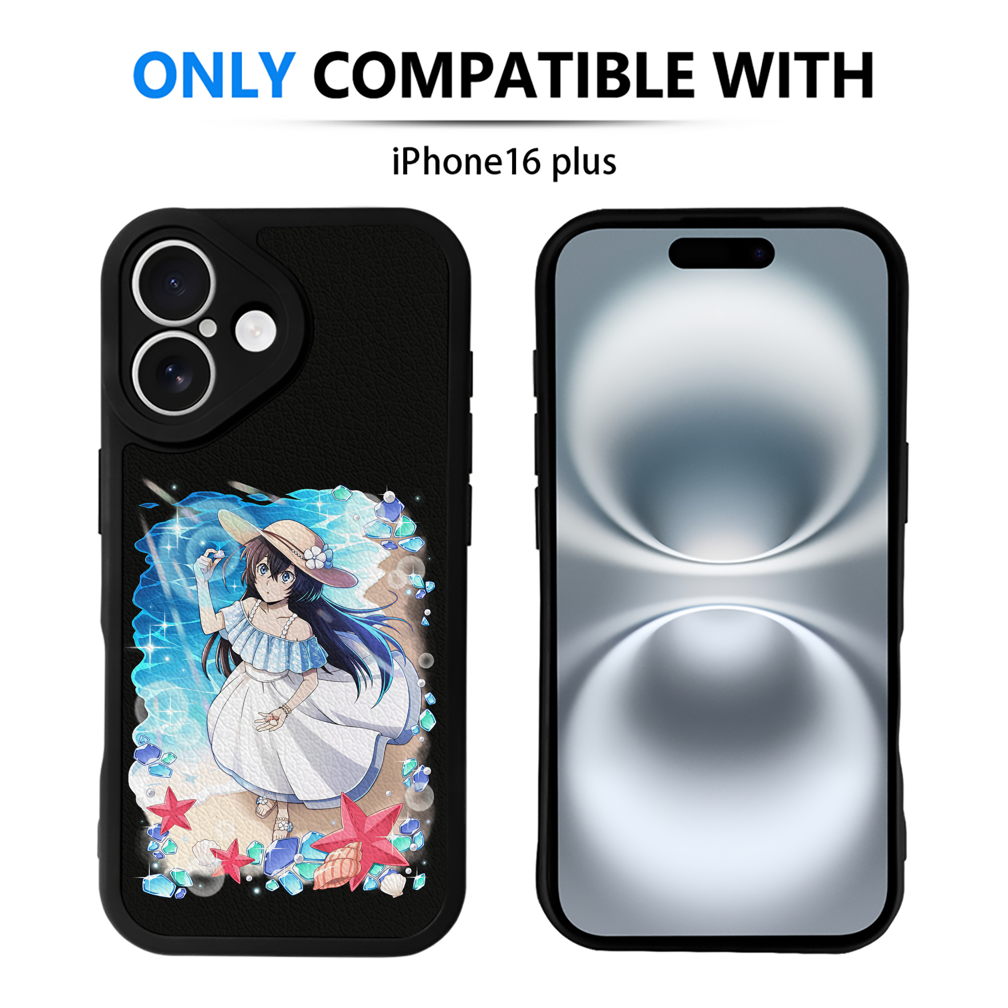 （画像用） 文豪ストレイドッグス Bungo Stray Dogs 【iPhone 16シリーズ対応】シリコンスマホケース（レザー調） 材質：シリコン